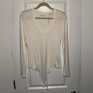 Abercrombie & Fitch Classic Cream Body Suit